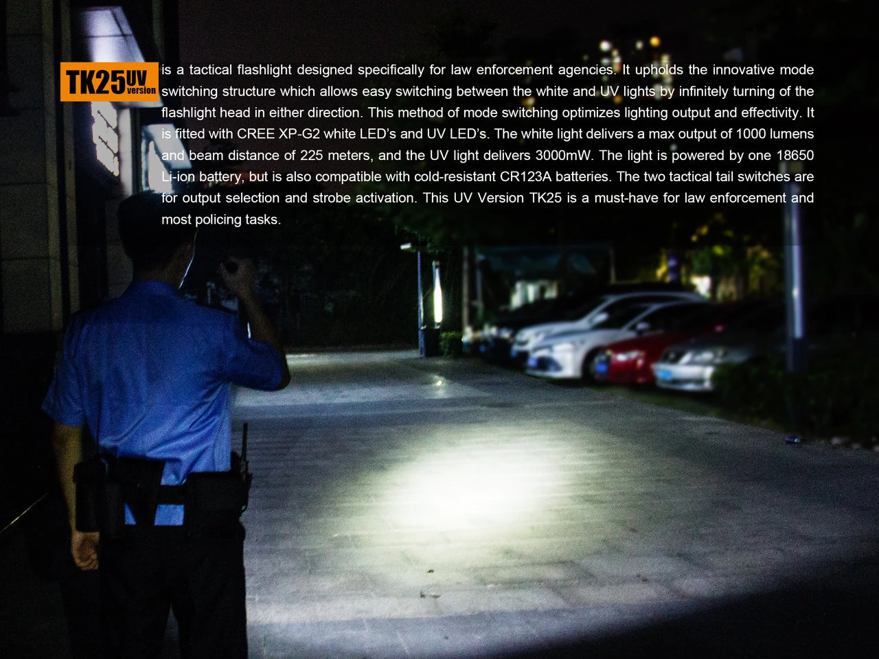 Fenix TK25UV White 1000LM + 3000mW - Image 11