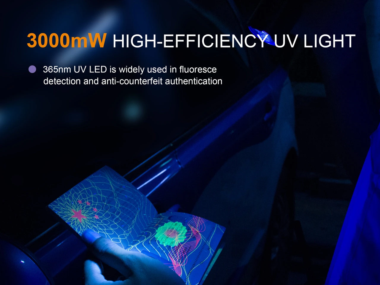 Fenix TK25UV White 1000LM + 3000mW - Image 8