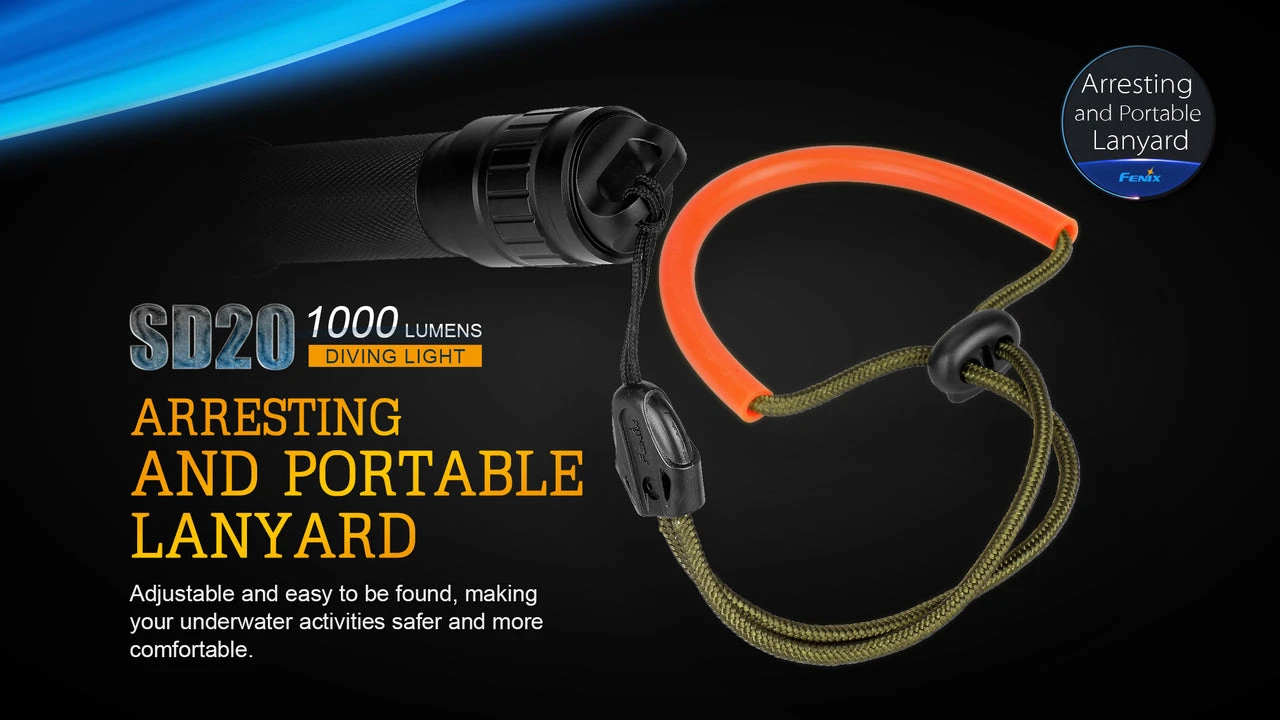 Fenix SD20 LED Diving Light - Image 8