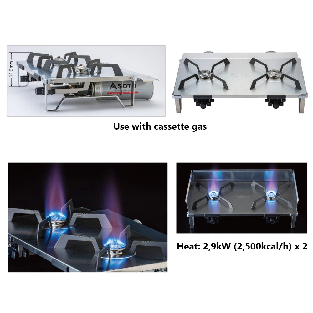 Soto Regulator 2 Burner GRID - Image 3