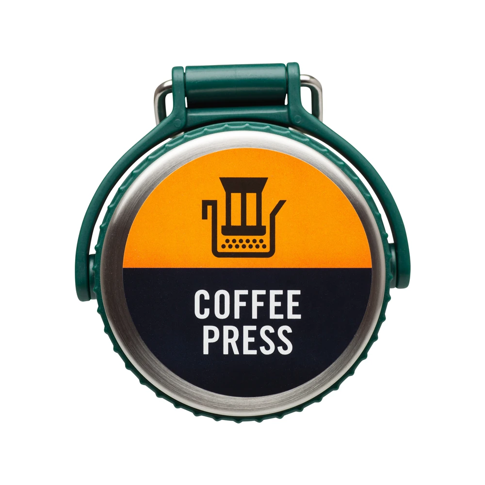 Stanley 16oz Classic Travel Press Hammertone Green - Image 3