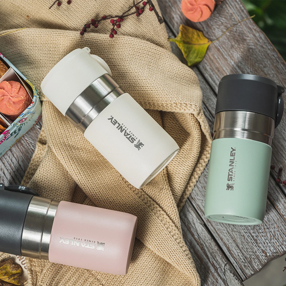 Stanley Go Slim Vacuum Bottle 9.5oz - Mint - Image 4