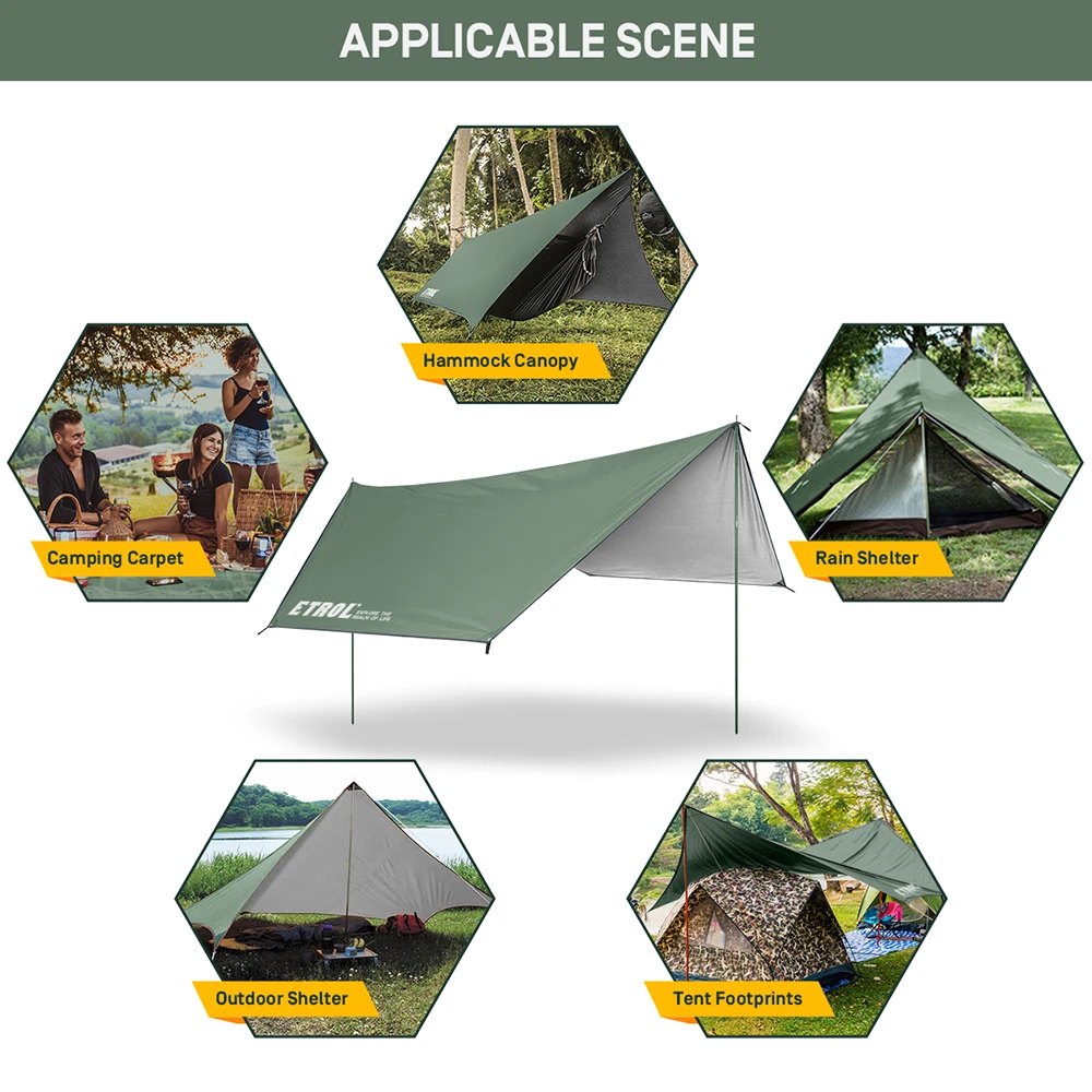 Etrol Flying Squirrel Rainfly Tarp - Image 3