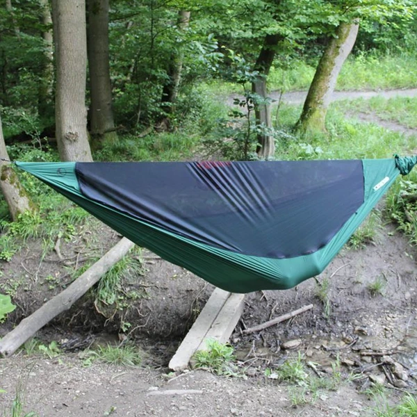 Ticket To The Moon Pro Hammock With Mosquito Net - Forest Green - Image 8