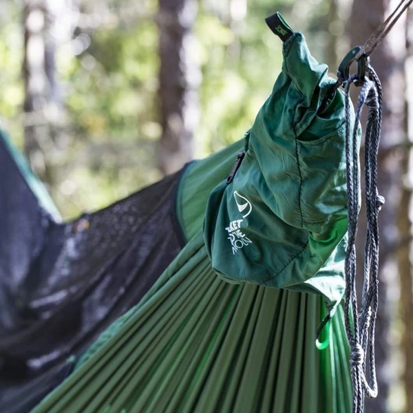 Ticket To The Moon Pro Hammock With Mosquito Net - Forest Green - Image 7