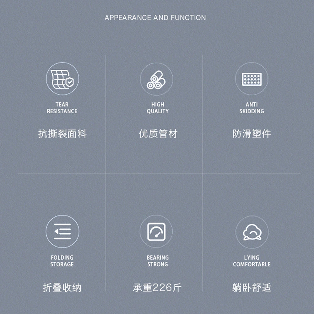 Adventurer Tanxianzhe Portable Campbed Khaki - Image 4