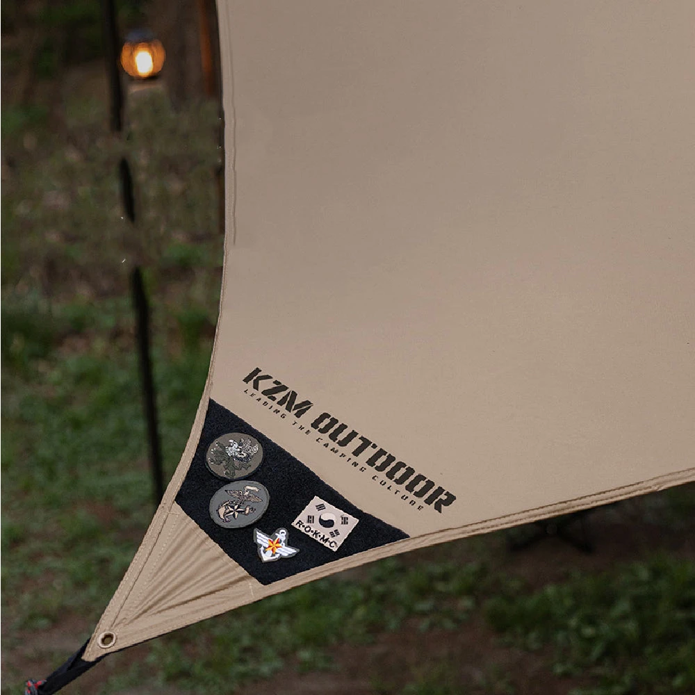 KZM Wild Field Hexa Tarp - Image 4