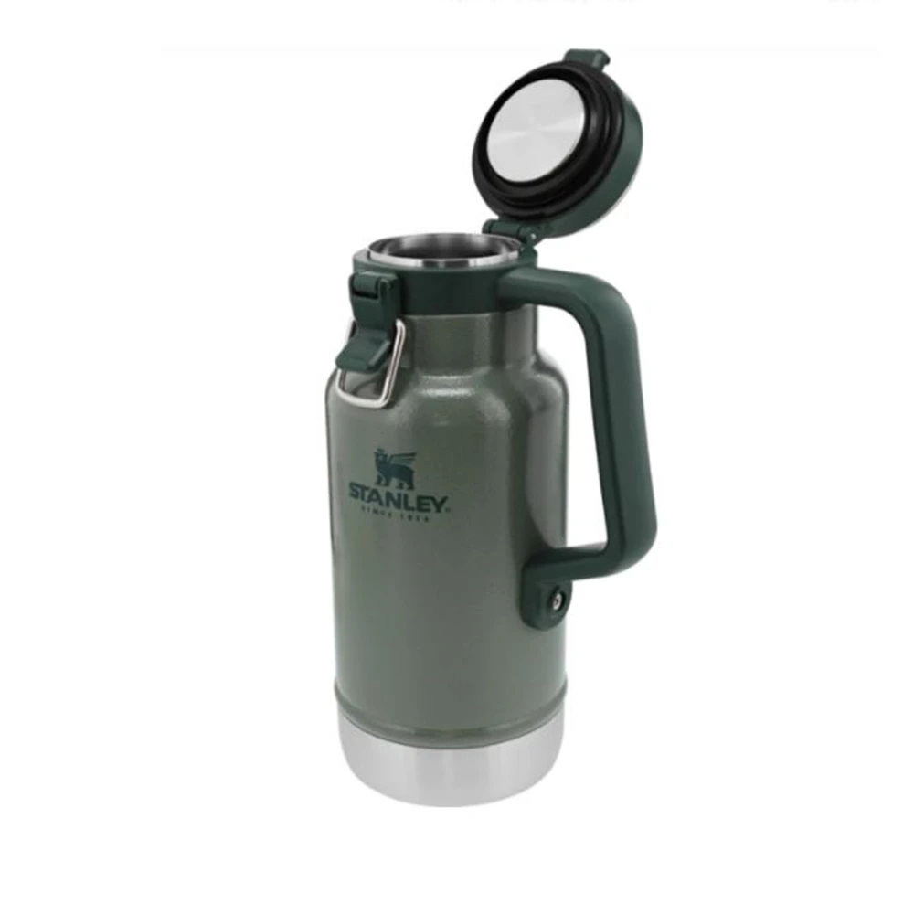 Stanley 32oz Classic Stainless Steel Vacuum Growler (Green) - Image 4