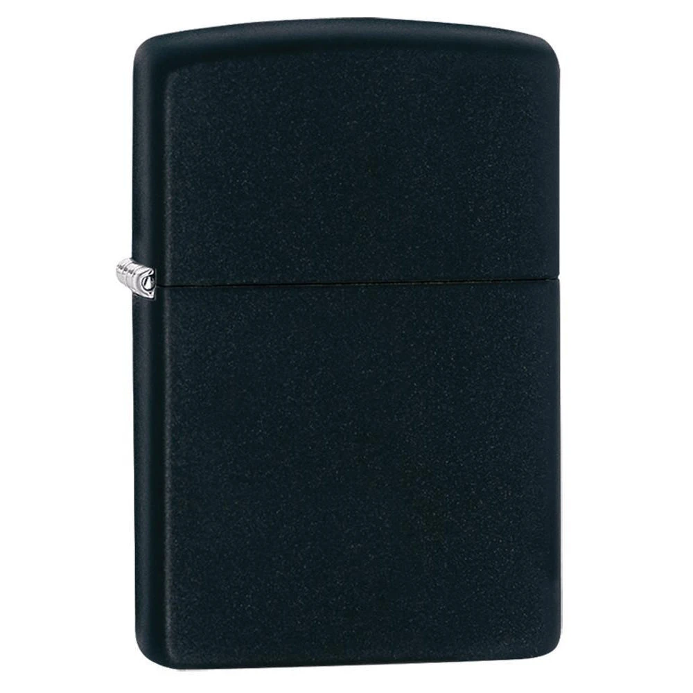 Zippo 218 Classic Matte Black - Refillable Windproof Lighter - Image 3