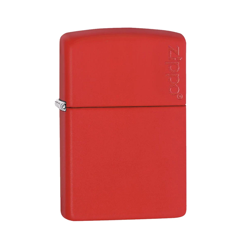 Zippo 233ZL Red Matte With Zippo Logo - Refillable Windproof Lighter - Image 3