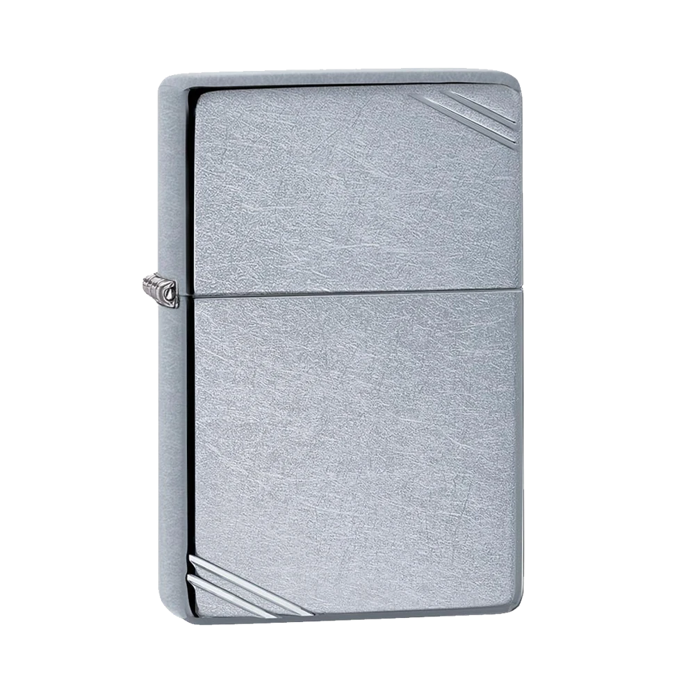 Zippo 267 Street Chrome™ Vintage With Slashes - Refillable Windproof Lighter - Image 2