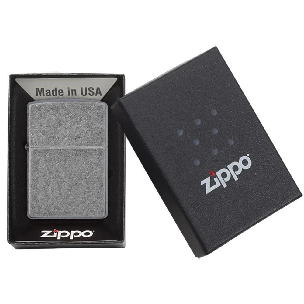 Zippo 121FB Classic Antique Silver Plate - Refillable Windproof Lighter - Image 3